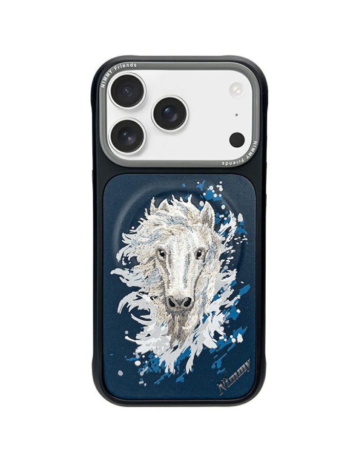 Nimmy Koń MagSafe case for iPhone 17 Pro - navy blue
