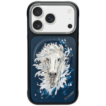 Nimmy the Horse MagSafe Case for iPhone 17 Pro Max - Navy Blue Nimmy the Horse MagSafe Case for iPhone 17 Pro Max - Navy Blue