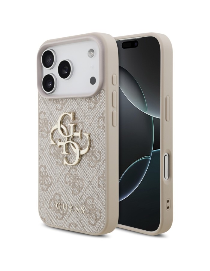 Guess 4G Big Logo Case for iPhone 17 Pro - Pink Guess 4G Big Logo Case for iPhone 17 Pro - Pink