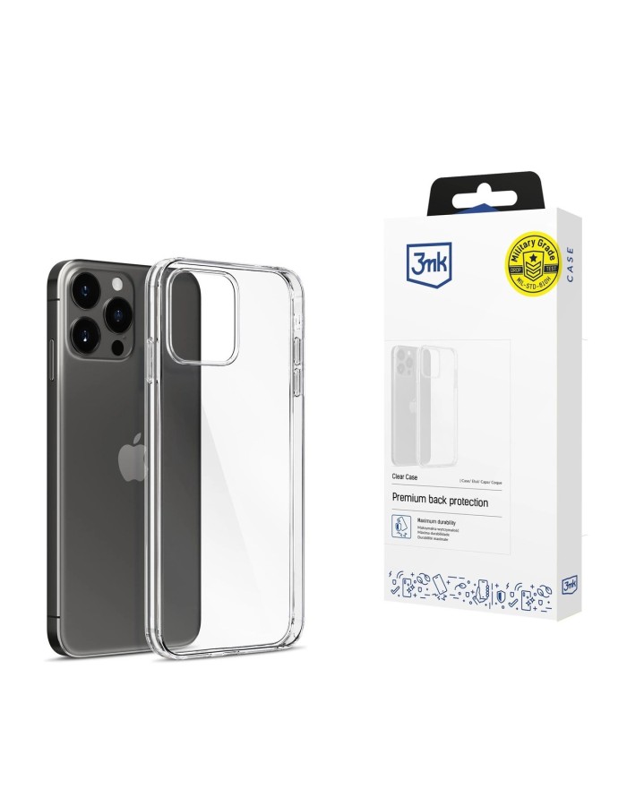 Apple iPhone 15 Pro - 3mk Clear Case