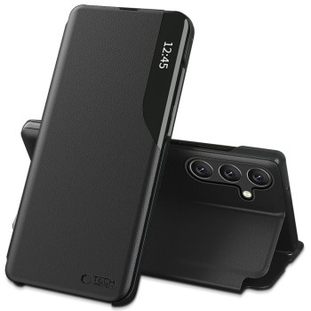 Tech-Protect Smart View Case for Samsung Galaxy A36 5G - Black