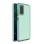 Spring Case clear TPU gel protective cover with colorful frame for Samsung Galaxy A72 4G light blue