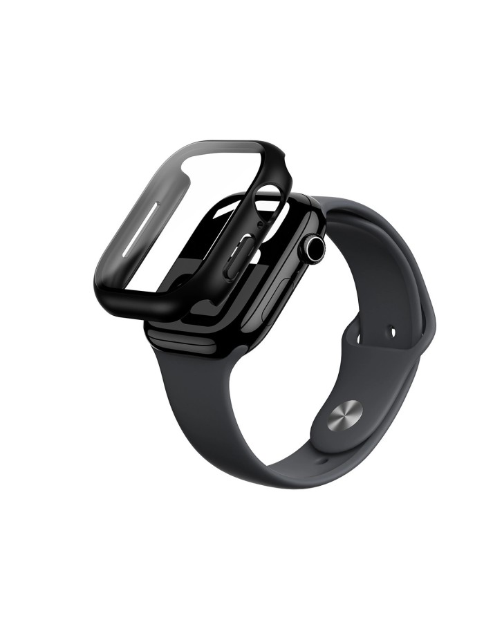AmazingThing Radix Glass Case for Apple Watch 46mm – Black AmazingThing Radix Glass Case for Apple Watch 46mm – Black