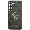 Guess 4G Big Metal Logo Case for Samsung Galaxy S24+ - Black