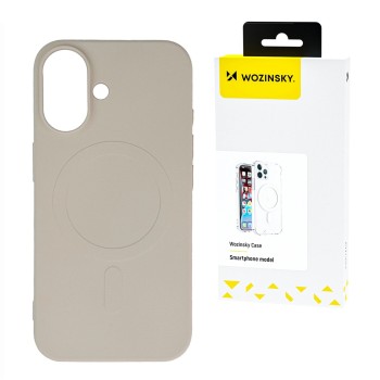 Liquid Silicone Case MagSafe for Samsung Galaxy S25+ - Beige Liquid Silicone Case MagSafe for Samsung Galaxy S25+ - Beige