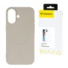 Wozinsky Liquid Silicone Case MagSafe for Samsung Galaxy S24 FE - Beige Wozinsky Liquid Silicone Case MagSafe for Samsung Galaxy S24 FE - Beige