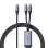 Joyroom Speedy Series S-A21 2in1 USB-C - USB-C / USB-C cable 100W 1.5m - black