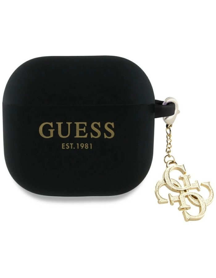 Guess 4G Charm Case for AirPods 4 - Black Guess 4G Charm Case for AirPods 4 - Black