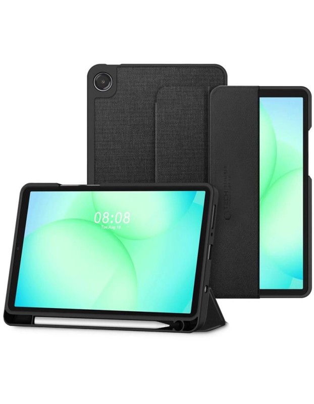 Tech-Protect SC Pen Canvas Case for Samsung Galaxy Tab A9 / A11 8.7 X110 / X115 / X133 / X135 - Black Tech-Protect SC Pen Canvas Case for Samsung Galaxy Tab A9 / A11 8.7 X110 / X115 / X133 / X135 - Black