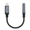 Wozinsky WALJ-01 Lightning adapter - 3.5mm mini jack - black Wozinsky WALJ-01 Lightning adapter - 3.5mm mini jack - black
