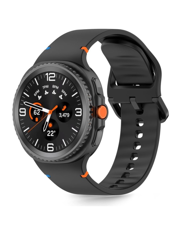 Tech-Protect Silicone Strap for Samsung Galaxy Watch 40/44/46 mm - Black Tech-Protect Silicone Strap for Samsung Galaxy Watch 40/44/46 mm - Black