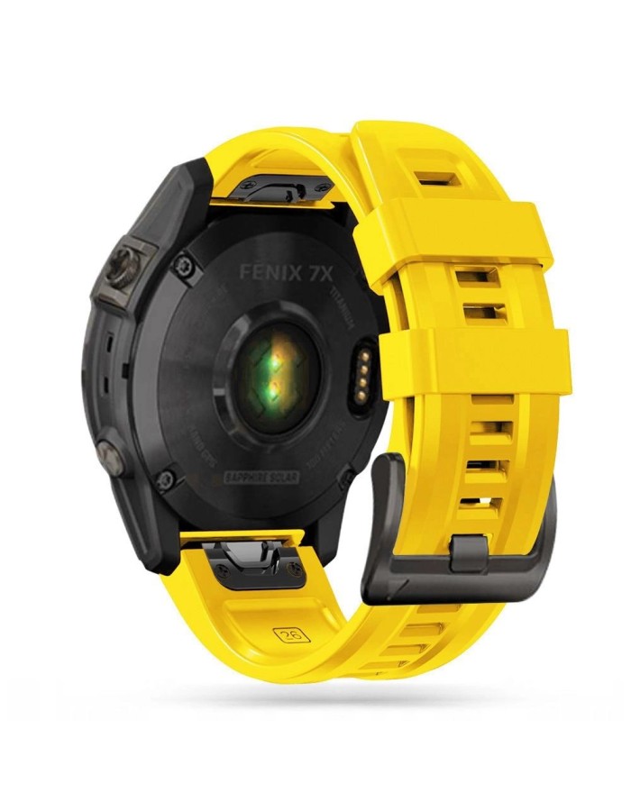 Tech-Protect IconBand for Garmin Fenix 5 / 6 / 6 Pro / 7 - Yellow Tech-Protect IconBand for Garmin Fenix 5 / 6 / 6 Pro / 7 - Yellow