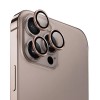 Uniq Optix Aluminum Camera Lens Protector iPhone 16 Pro 6.3" / 16 Pro Max 6.9" taupe gold camera lens glass with applicator Uniq Optix Aluminum Camera Lens Protector iPhone 16 Pro 6.3" / 16 Pro Max 6.9" taupe gold camera lens glass with applicator