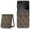 Guess 4G Classic MagSafe Case for Samsung Galaxy Z Flip 7 - Brown