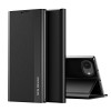 Sleep Case Pro for iPhone 16e / 17e with flap and stand - black