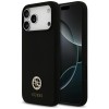 Guess Silicone Logo Strass 4G MagSafe Case for iPhone 17 Pro Max - Black Guess Silicone Logo Strass 4G MagSafe Case for iPhone 17 Pro Max - Black