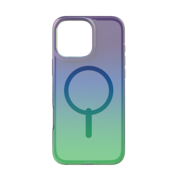 ZAGG Milan Snap Case with MagSafe for iPhone 16 Pro Max - Green/Purple