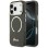 Guess IML Script Metal MagSafe Case for iPhone 17 Pro - Black