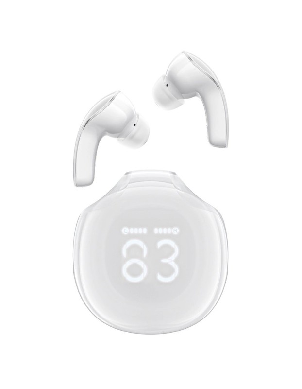 Acefast T9 Bluetooth 5.3 in-ear wireless headphones - white Acefast T9 Bluetooth 5.3 in-ear wireless headphones - white