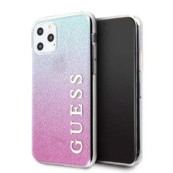 Guess GUHCN58PCUGLPBL iPhone 11 Pro rose blue/pink blue hard case Glitter Gradient Guess GUHCN58PCUGLPBL iPhone 11 Pro rose blue/pink blue hard case Glitter Gradient