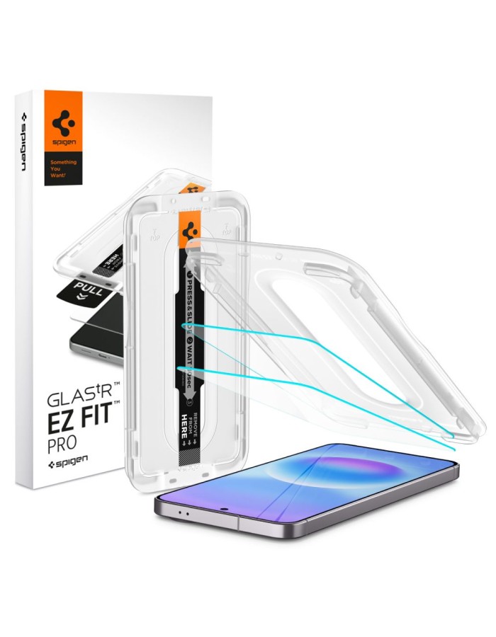 Spigen Glas.tR EZ Fit Pro 2-Pack Tempered Glass for Samsung Galaxy A57 5G