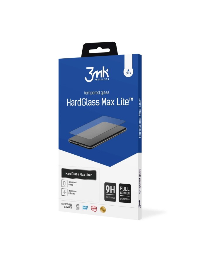 9H 3mk HardGlass Max Lite™ glass on Oppo A98 5G 9H 3mk HardGlass Max Lite™ glass on Oppo A98 5G