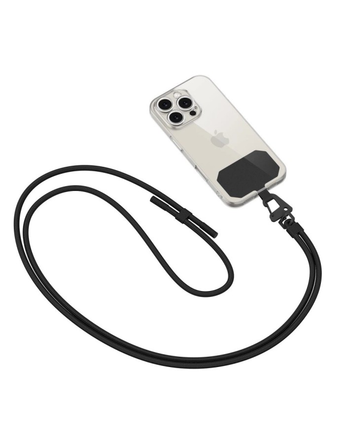 Tech-Protect C5S Rope Crossbody Strap Leash - Black Tech-Protect C5S Rope Crossbody Strap Leash - Black