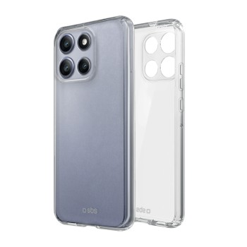 SBS Skinny Cover for Motorola Moto G86 - Transparent
