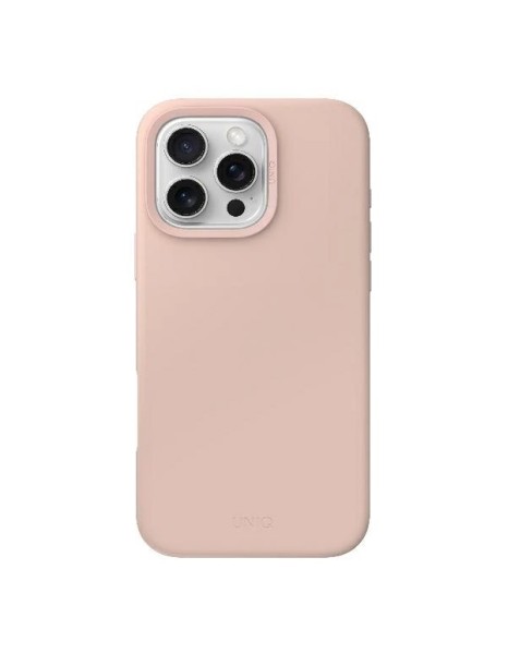 Uniq Lino Hue Magclick Charging Case for iPhone 16 Pro Max - Pink Uniq Lino Hue Magclick Charging Case for iPhone 16 Pro Max - Pink