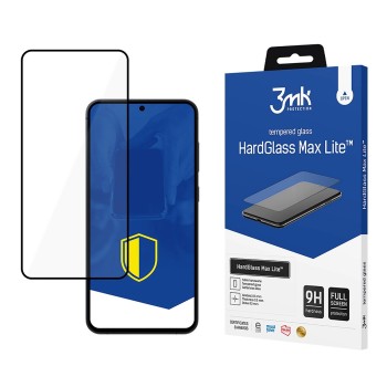 Tempered glass 3mk HardGlass Max Lite Black for Samsung Galaxy S25+ Tempered glass 3mk HardGlass Max Lite Black for Samsung Galaxy S25+