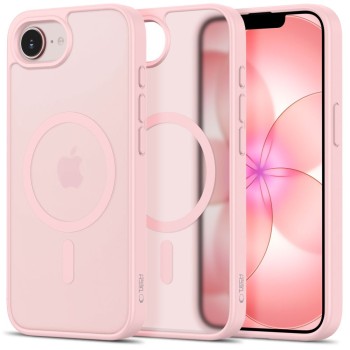 Tech-Protect BasicMag MagSafe Case for iPhone 16e / 17e - Matte Pink Tech-Protect BasicMag MagSafe Case for iPhone 16e / 17e - Matte Pink