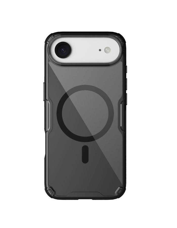 Nillkin Nature TPU Pro Magnetic Case Compatible with MagSafe for iPhone 17 Air - Translucent Black Nillkin Nature TPU Pro Magnetic Case Compatible with MagSafe for iPhone 17 Air - Translucent Black