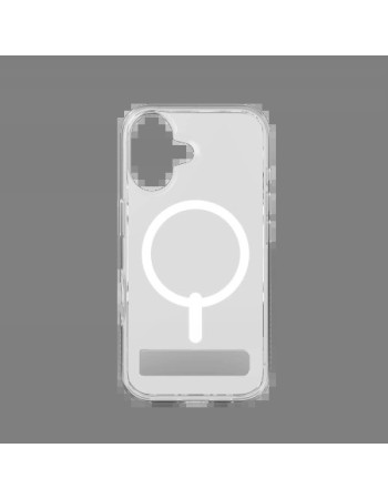ZAGG Crystal Palace Snap Kickstand MagSafe Case for iPhone 16 - Clear ZAGG Crystal Palace Snap Kickstand MagSafe Case for iPhone 16 - Clear