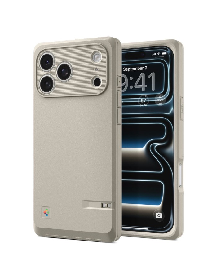Spigen Classic LS MagSafe Case for iPhone 17 Pro - Beige
