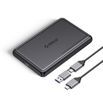 Orico DDL25-C3 2.5" HDD/SSD USB-C 5Gb/s Disk Drive - Black Orico DDL25-C3 2.5" HDD/SSD USB-C 5Gb/s Disk Drive - Black