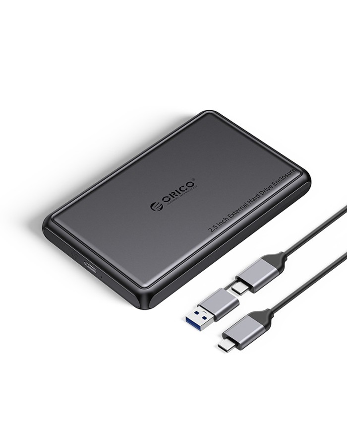 Orico DDL25-C3 2.5" HDD/SSD USB-C 5Gb/s Disk Drive - Black