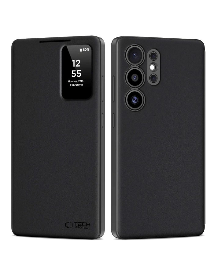 Tech-Protect Smart Wallet Case for Samsung Galaxy S25 Ultra - Matte Black Tech-Protect Smart Wallet Case for Samsung Galaxy S25 Ultra - Matte Black