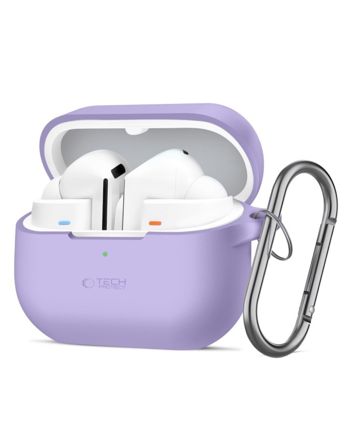 Tech-Protect Silicone Hook Case for Samsung Galaxy Buds 3 / 3 FE / 3 Pro - Purple Tech-Protect Silicone Hook Case for Samsung Galaxy Buds 3 / 3 FE / 3 Pro - Purple
