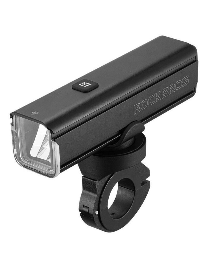 Rockbros 24610002001 Front Bike Light 1000 lm + USB-C - USB-A Cable - Black Rockbros 24610002001 Front Bike Light 1000 lm + USB-C - USB-A Cable - Black