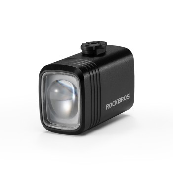 Rockbros M6 1000 lm front rechargeable bike light 2800 mAh - black Rockbros M6 1000 lm front rechargeable bike light 2800 mAh - black