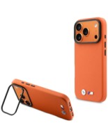 BMW M Metal Logo MagSafe Case for iPhone 17 Pro Max - Orange