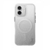 Uniq Coehl Lumino Magnetic Charging case for iPhone 16 - silver Uniq Coehl Lumino Magnetic Charging case for iPhone 16 - silver