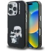Karl Lagerfeld IML Aquarelle Karl & Choupette & Logo iPhone 16 Pro Case Black Karl Lagerfeld IML Aquarelle Karl & Choupette & Logo iPhone 16 Pro Case Black