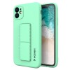 Wozinsky Kickstand Case silicone case with stand for Samsung Galaxy A22 4G mint Wozinsky Kickstand Case silicone case with stand for Samsung Galaxy A22 4G mint