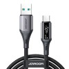 Joyroom S-A60 StarTalk 3A USB-A - USB-C cable 1.2m - black Joyroom S-A60 StarTalk 3A USB-A - USB-C cable 1.2m - black