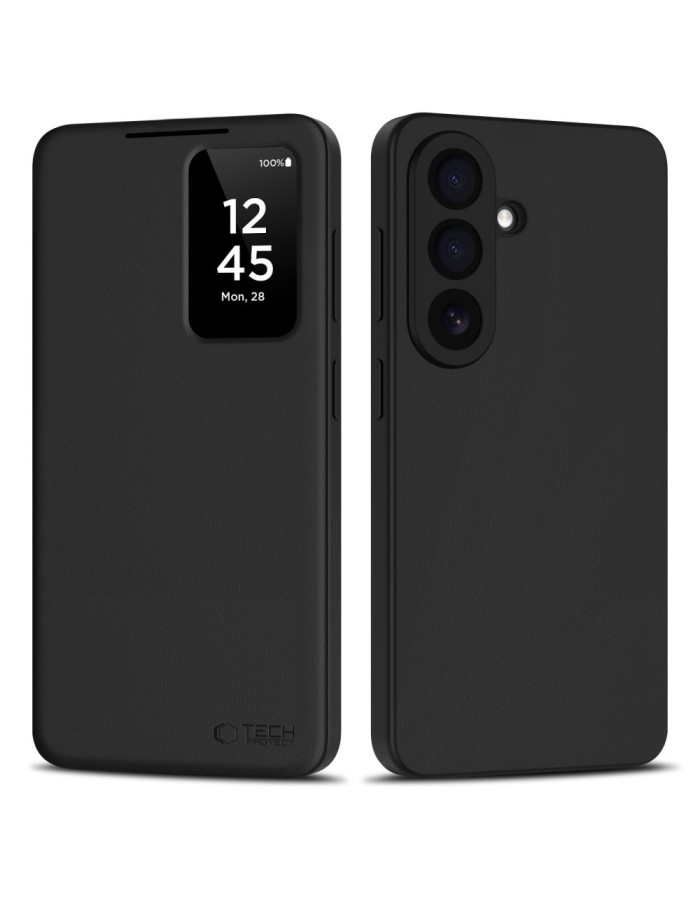 Tech-Protect Smart Wallet Case for Samsung Galaxy A57 5G - Matte Black