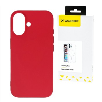 Wozinsky Silicone Case for Samsung Galaxy S24 FE - Red Wozinsky Silicone Case for Samsung Galaxy S24 FE - Red
