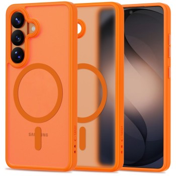 Tech-Protect Magmat MagSafe Case for Samsung Galaxy S26 - Orange Matte Tech-Protect Magmat MagSafe Case for Samsung Galaxy S26 - Orange Matte