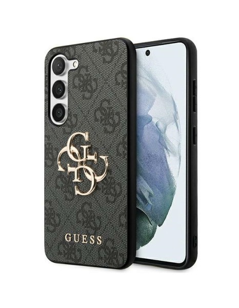 Guess 4G Big Metal Logo case for Samsung Galaxy S24 - black Guess 4G Big Metal Logo case for Samsung Galaxy S24 - black