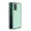 Spring Case clear TPU gel protective cover with colorful frame for Samsung Galaxy A72 4G black